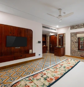 Book Elegant Club Room Interiors at Pushpa Vatika Suite – Orchid Hotel Rishikesh Elegant Club Room Interiors at Pushpa Vatika Suite – Orchid Hotel Rishikesh near Byasi