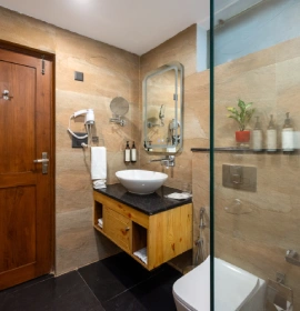 Book Luxury Rishikesh Stay with Modern Facilities | Orchid Hote Book Rishikesh hotel room perfect for families, couples, and solo travelers