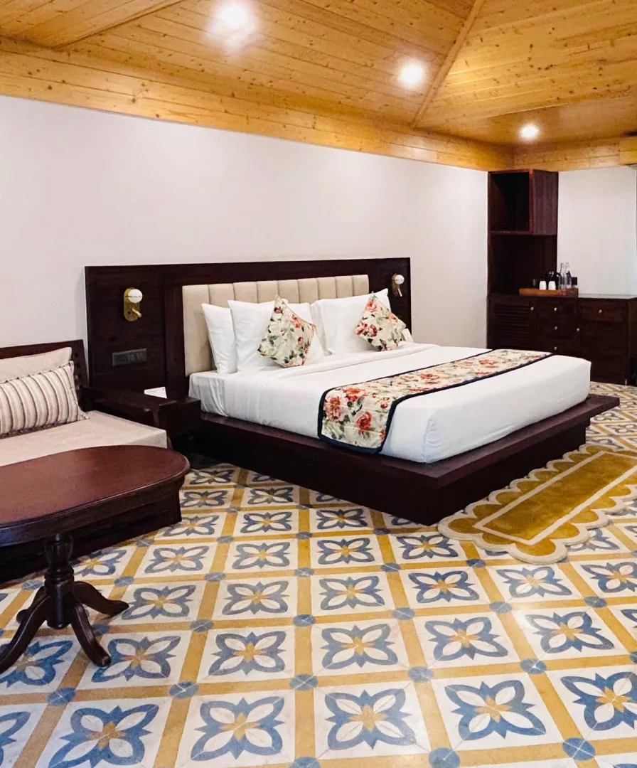 Prakruti Deluxe Hotel Room at The Orchid Rishivan – Riverside Stay in Rishikesh Uttarakhand