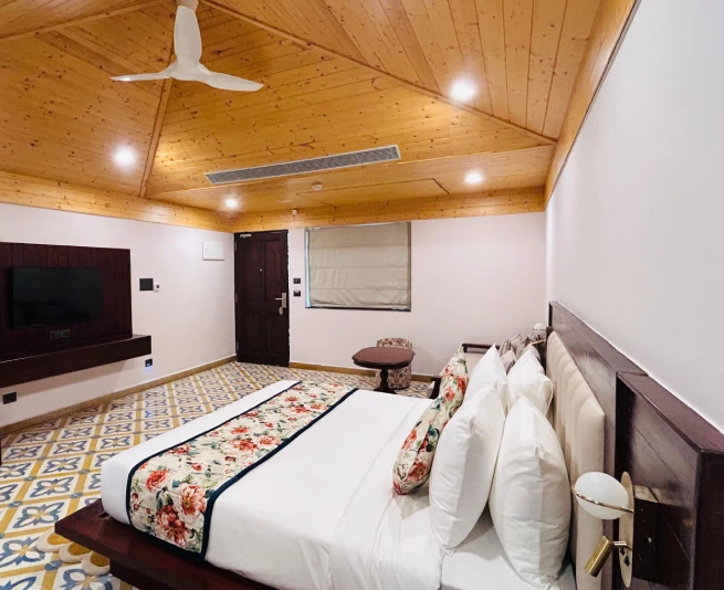 Prakruti Deluxe Hotel Room at The Orchid Rishivan – Riverside Stay in Rishikesh Uttarakhand