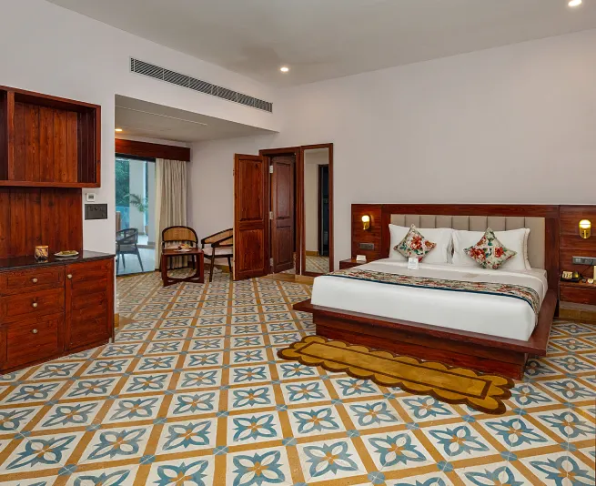 Van Drishti Premium Forest-View Room with Terrace at The Orchid Rishivan, Rishikesh