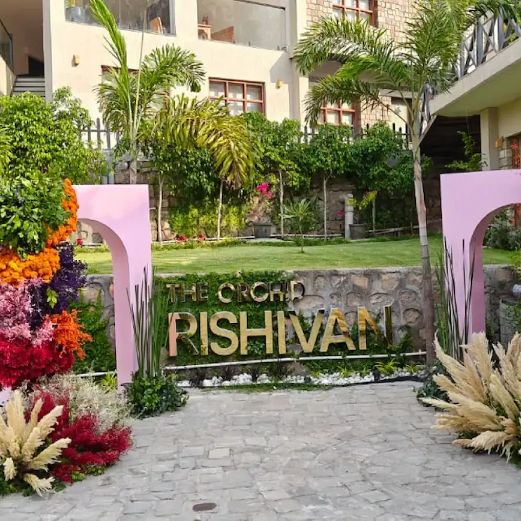 Luxury hotel rooms at The Orchid Rishivan Rishikesh for wedding guests, group stays, and celebrations