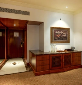 Luxury Bathroom with Bathtub in Mayflower Suite at Hotel Stay Near Mumbai Airport