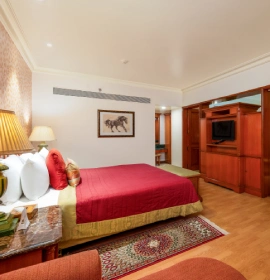 Reserve Elegant Orchid Suite Living Room at Orchid Hotel Near Mumbai Airport