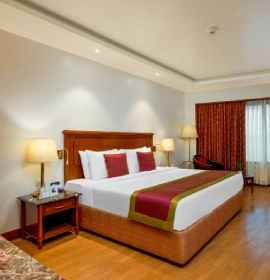Premier Hotel Room Near Mumbai Airport with Seating Area