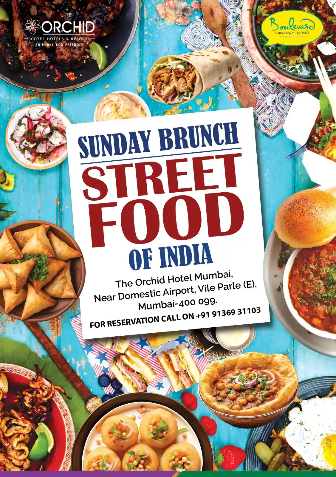 Indian Street Food Sunday Brunch at Boulevard Mumbai